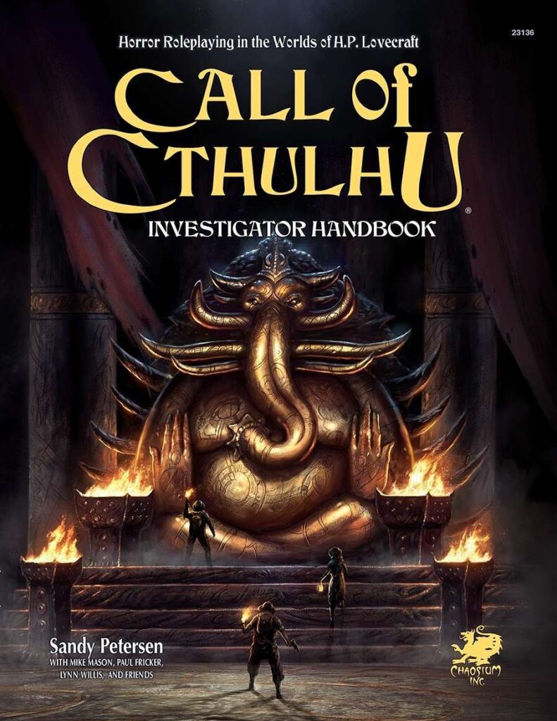 cthulhu investigator handbook
