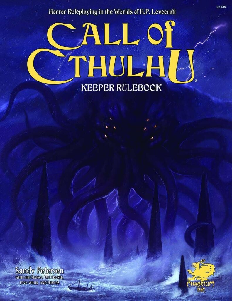 cthulhu keeper rulebook