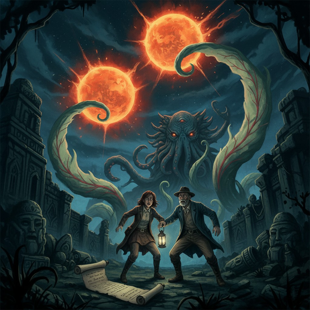 Cthulhu Twin Suns Rising