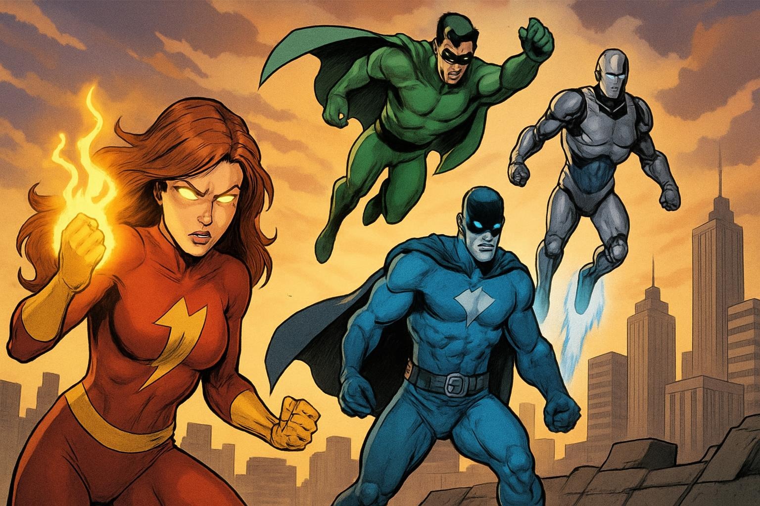 Superhero supplement for Savage Worlds Adventure Edition RPG