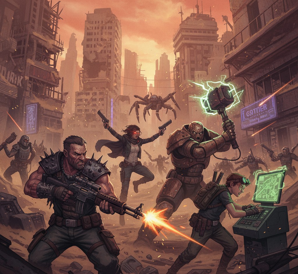 Rust and Redemption Cypher System RPG