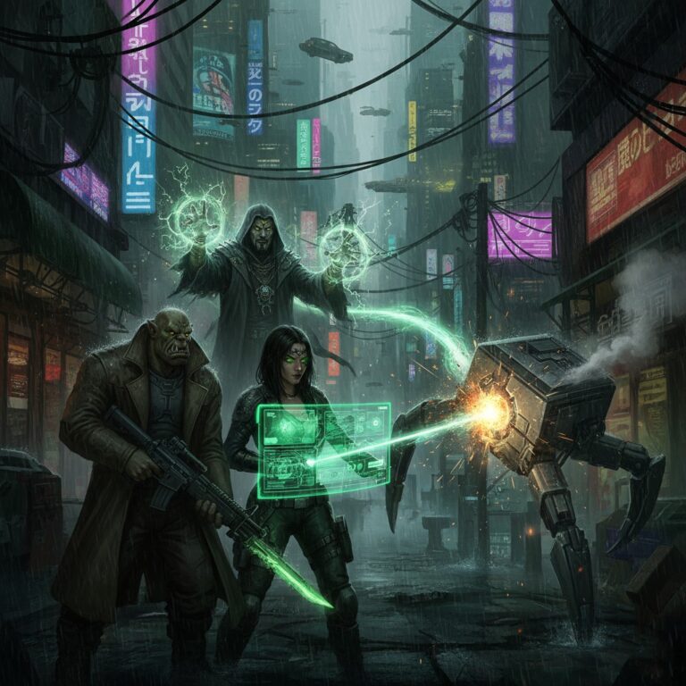 Shadowrun: Deus ex Arcana - RPG Tabletop Games